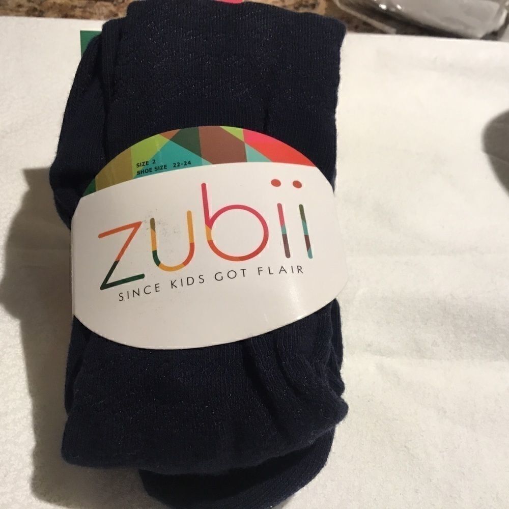 SALE BUY 3/$10. NWT. Girls Tights. Size 2. Navy